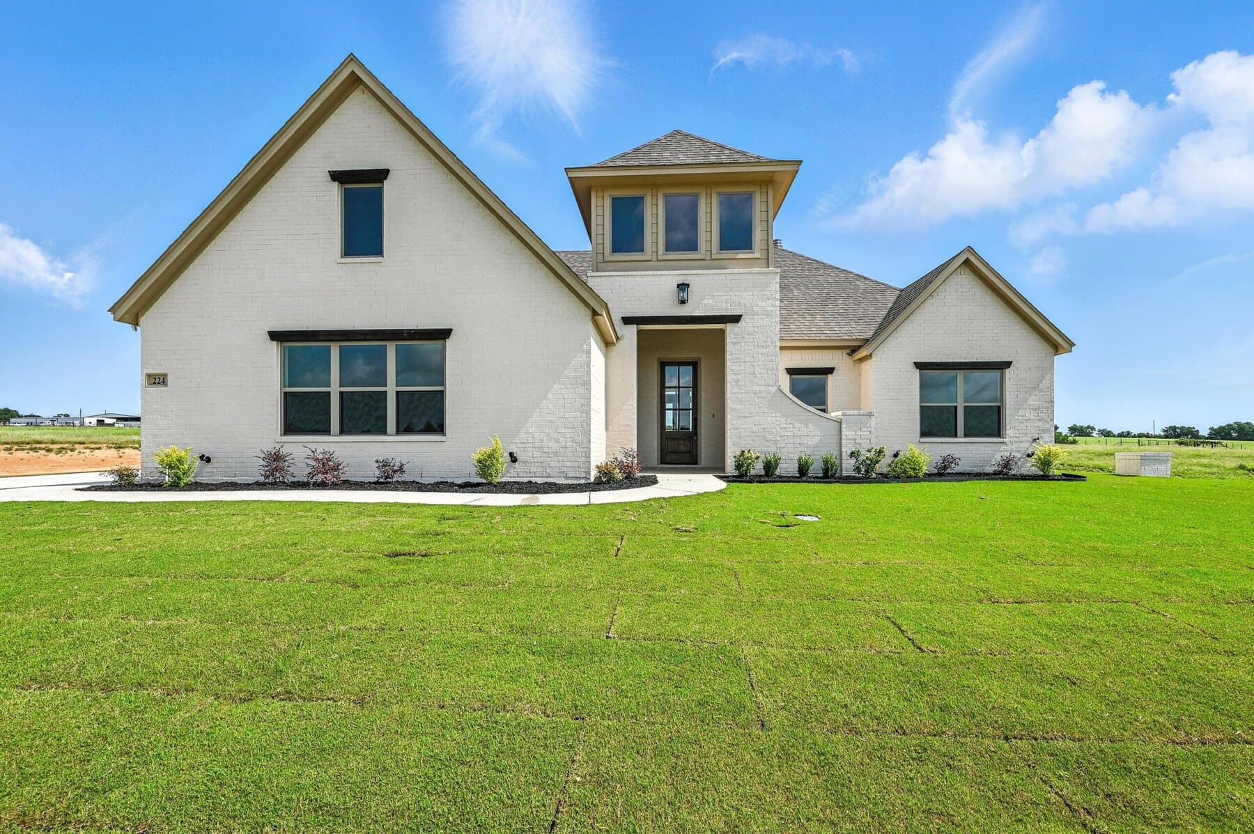 Abba River Homes exterior built in Sarra Ranch, Poolville.