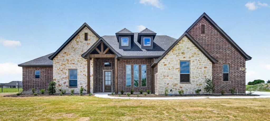 Abba River Homes exterior representing Weatherford-area community options.